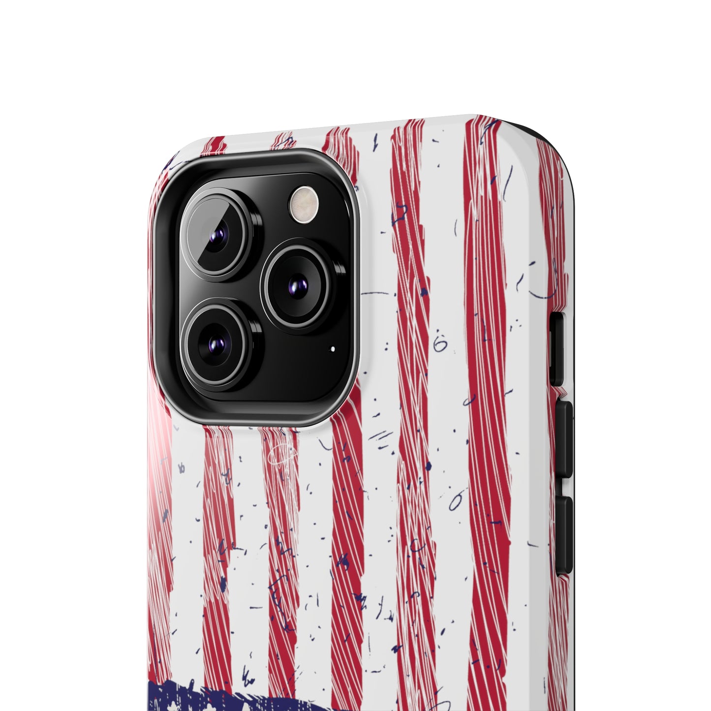 Tough Phone Cases - American Flag Illustration