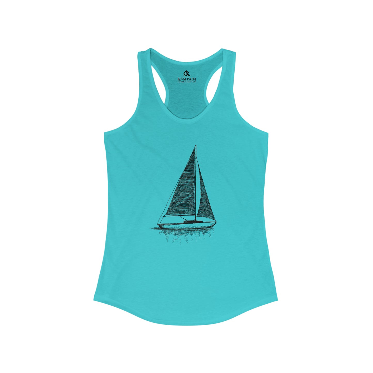 ⛵ Sailboat Racerback Tank Top