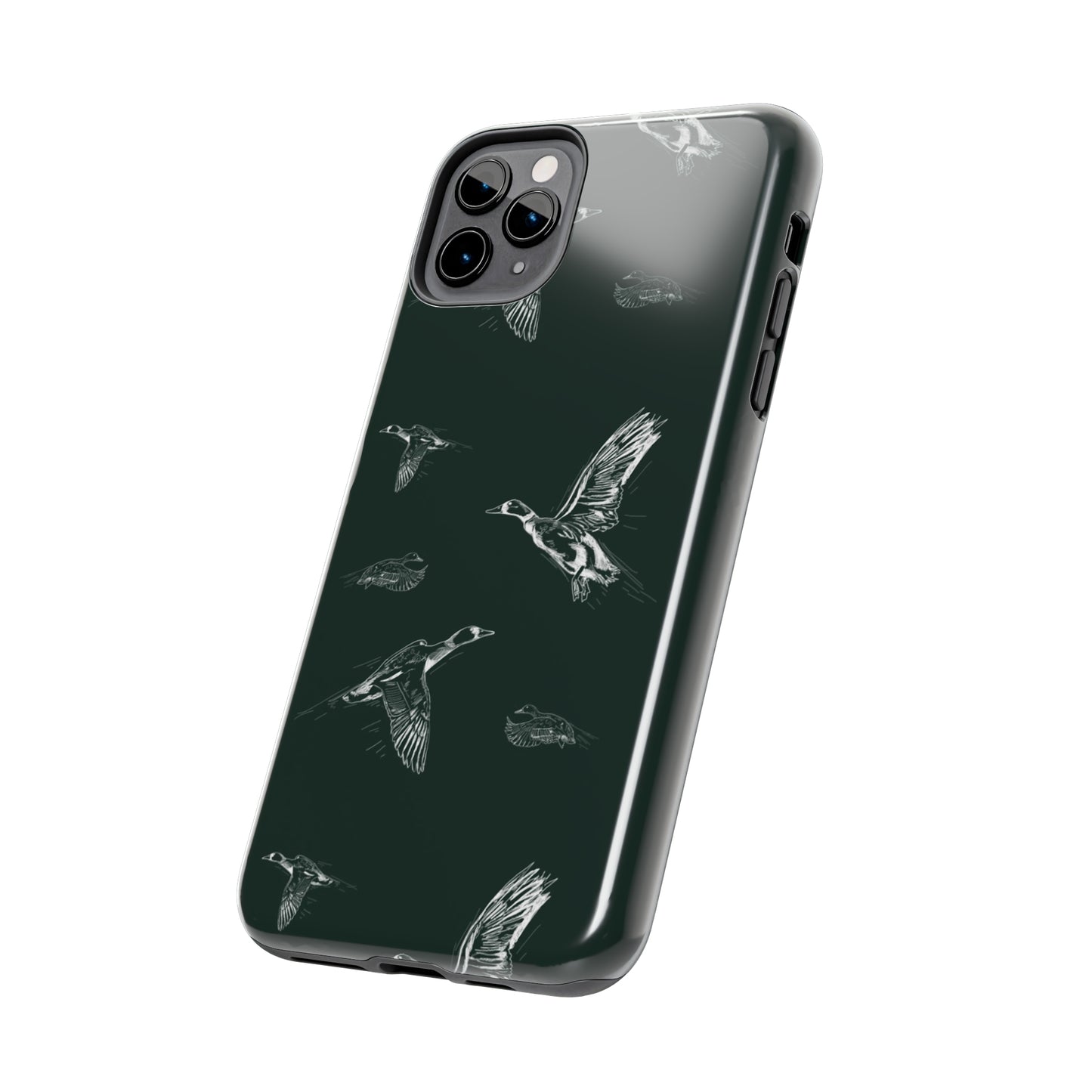 🦆Tough Phone Cases - Flying Ducks Pattern