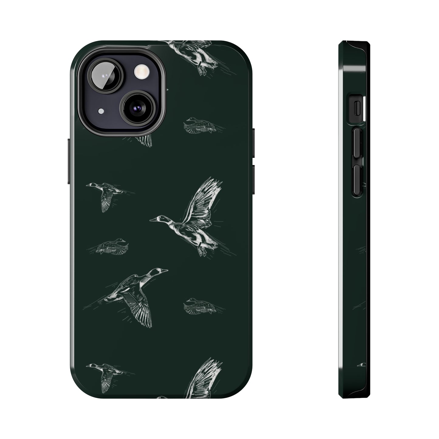 🦆Tough Phone Cases - Flying Ducks Pattern