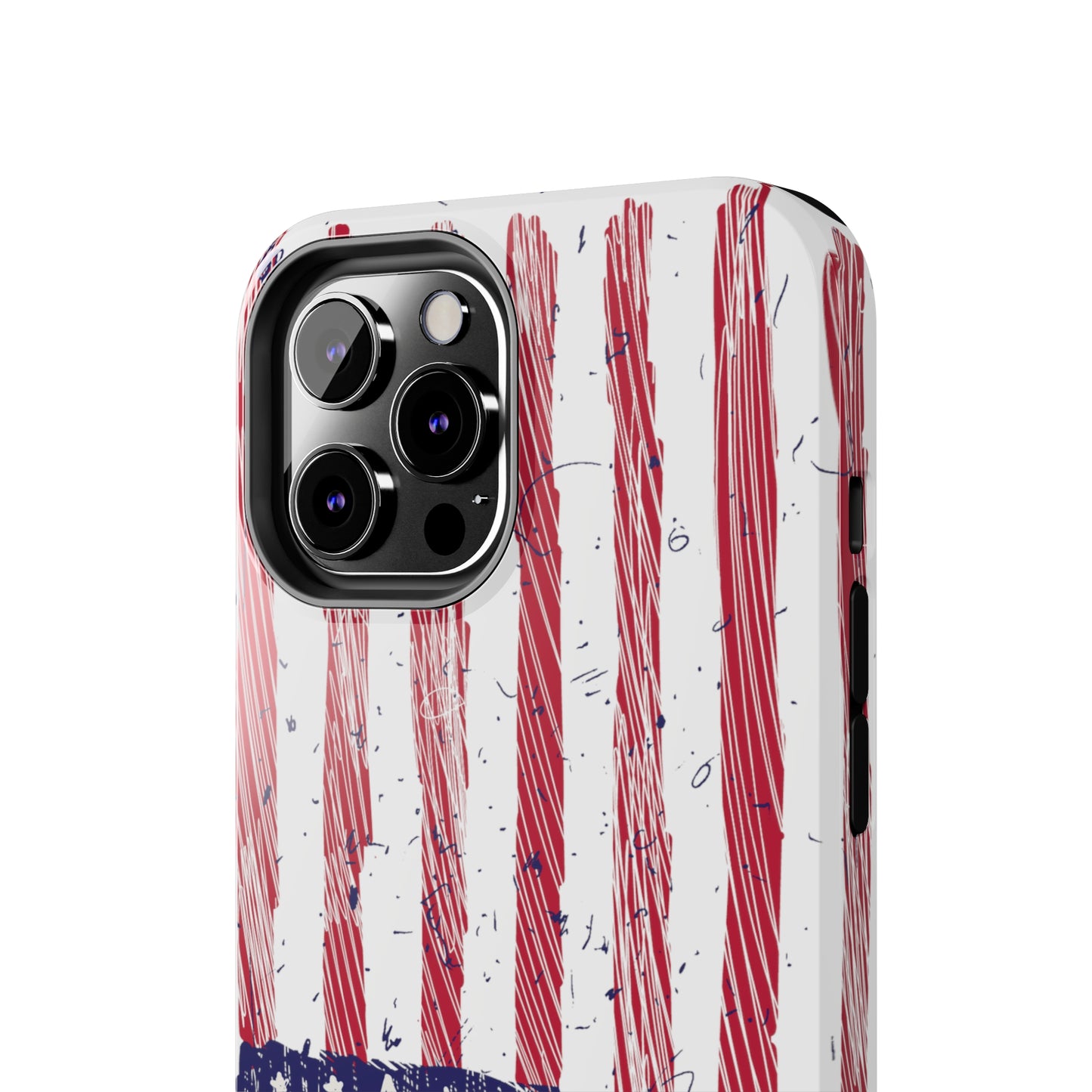 Tough Phone Cases - American Flag Illustration