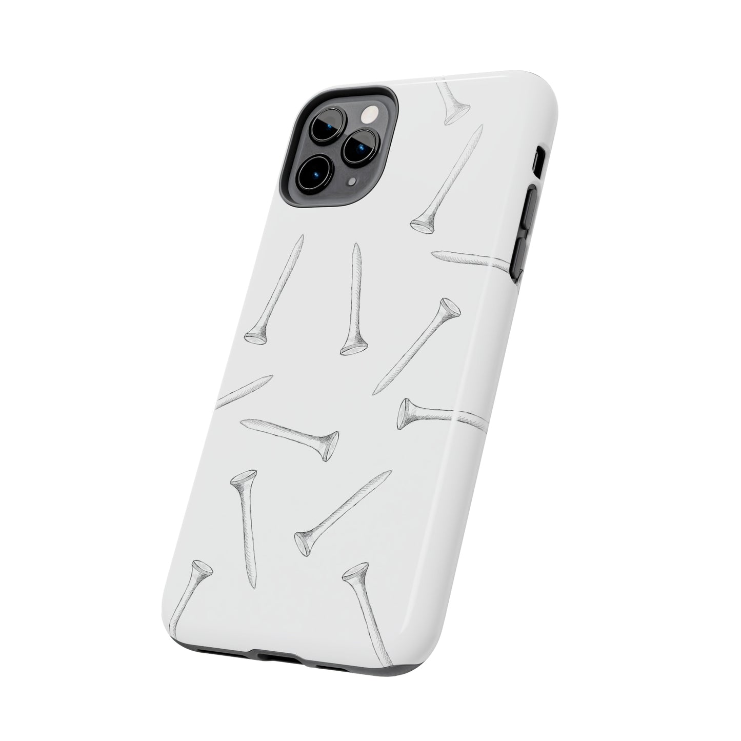 Tough Phone Cases - Golf Tee Pattern