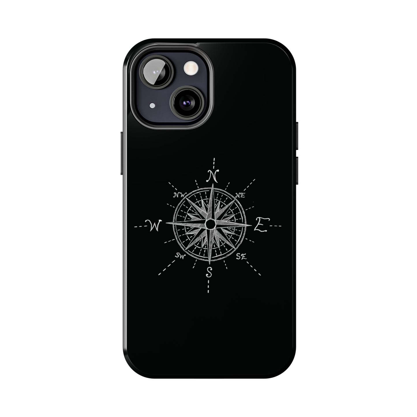 Tough Phone Cases - Compass Rose Illustration