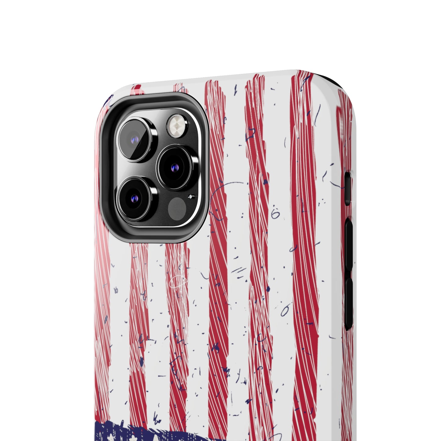 Tough Phone Cases - American Flag Illustration