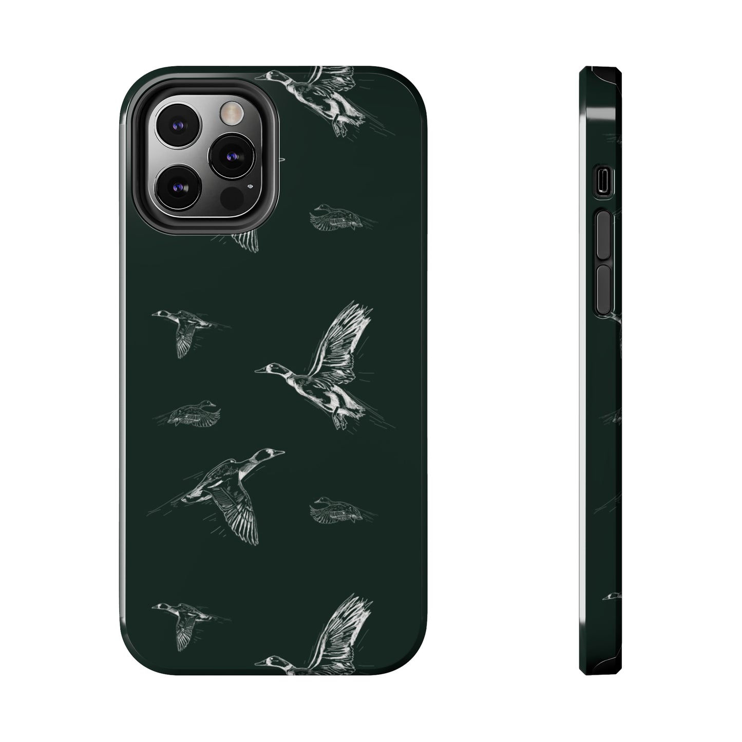 🦆Tough Phone Cases - Flying Ducks Pattern