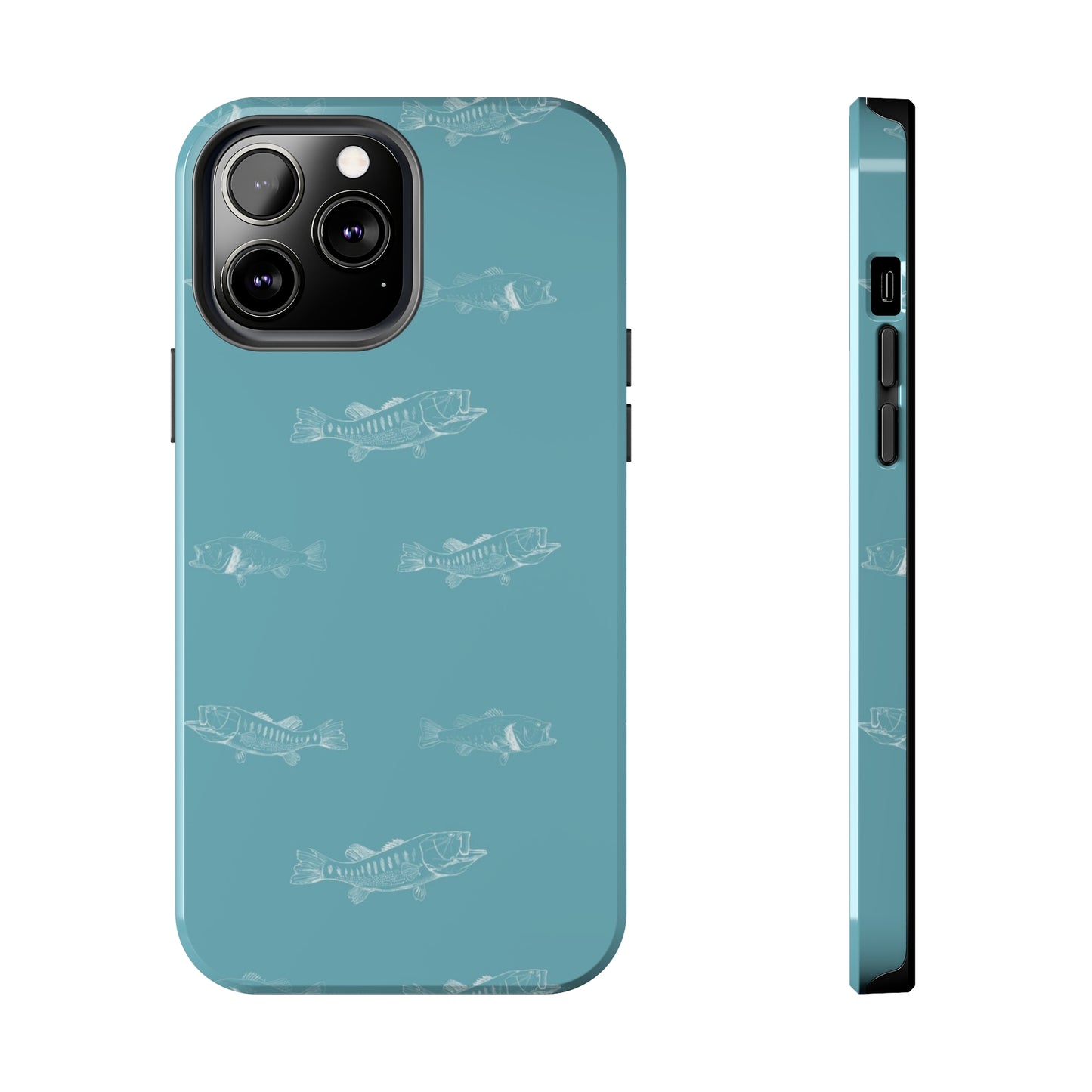 Tough Phone Cases - Largemouth Bass Pattern