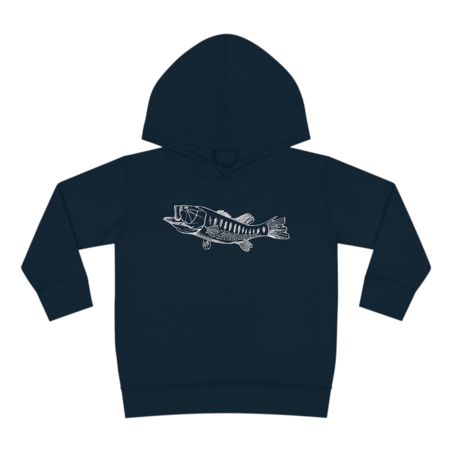 🎣 Largemouth Bass Graphic - Toddler Hoodie