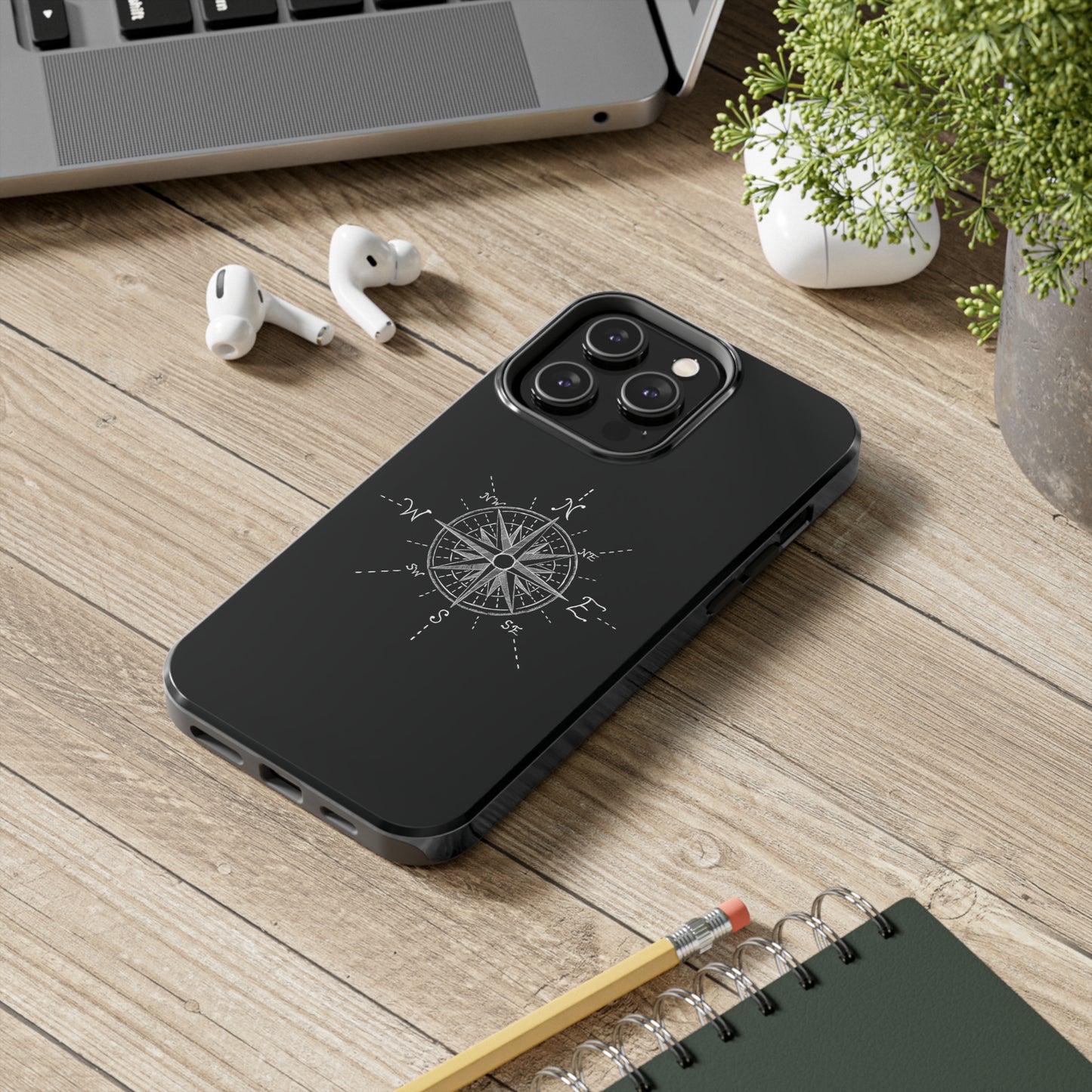 Tough Phone Cases - Compass Rose Illustration