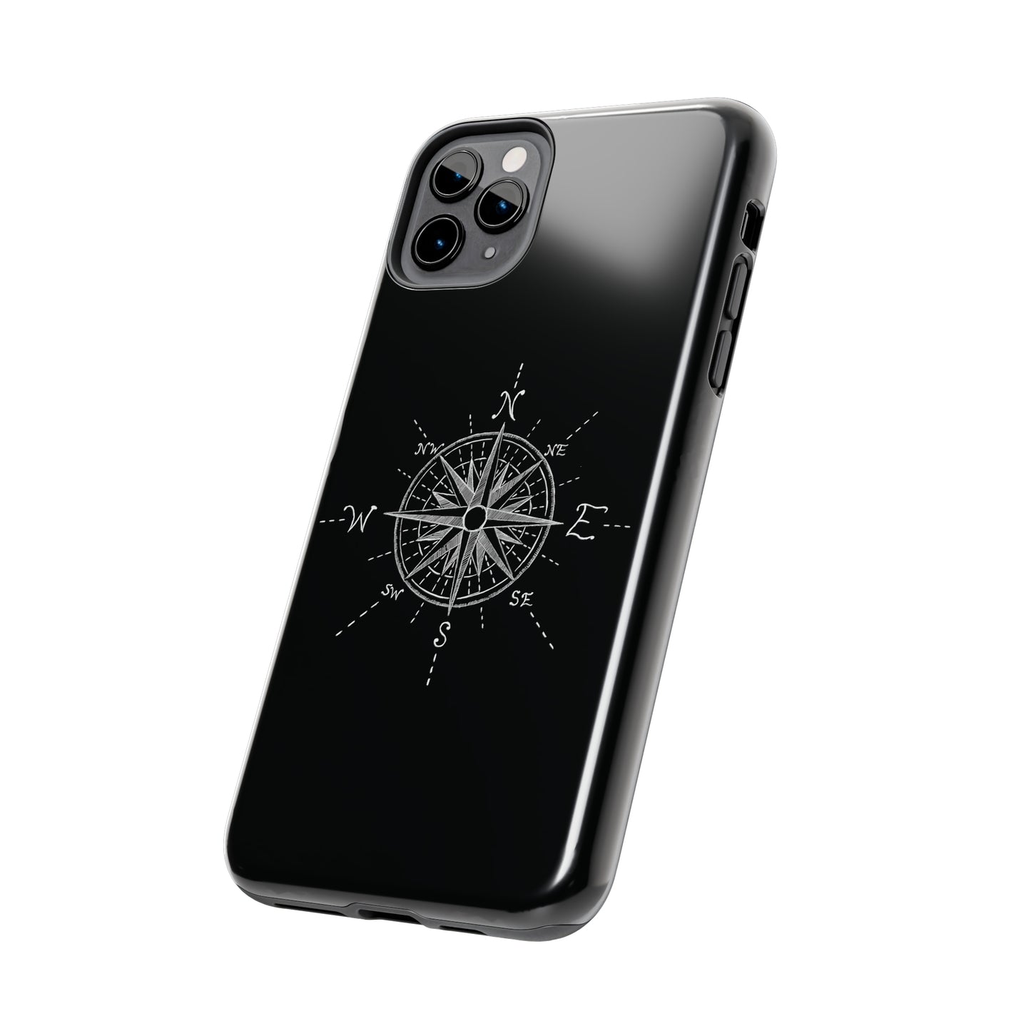 Tough Phone Cases - Compass Rose Illustration