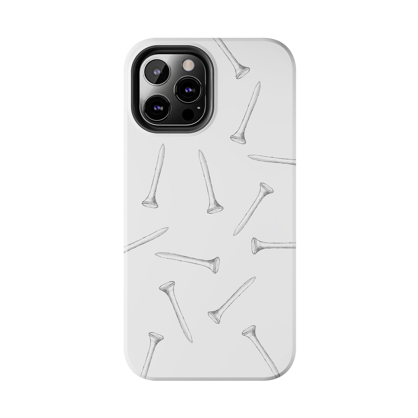 Tough Phone Cases - Golf Tee Pattern