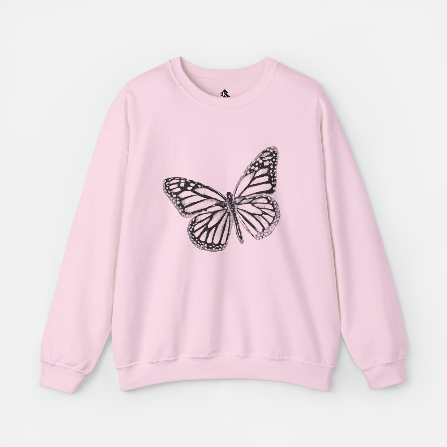 🦋 Butterfly Graphic - Adult Crewneck Sweatshirt