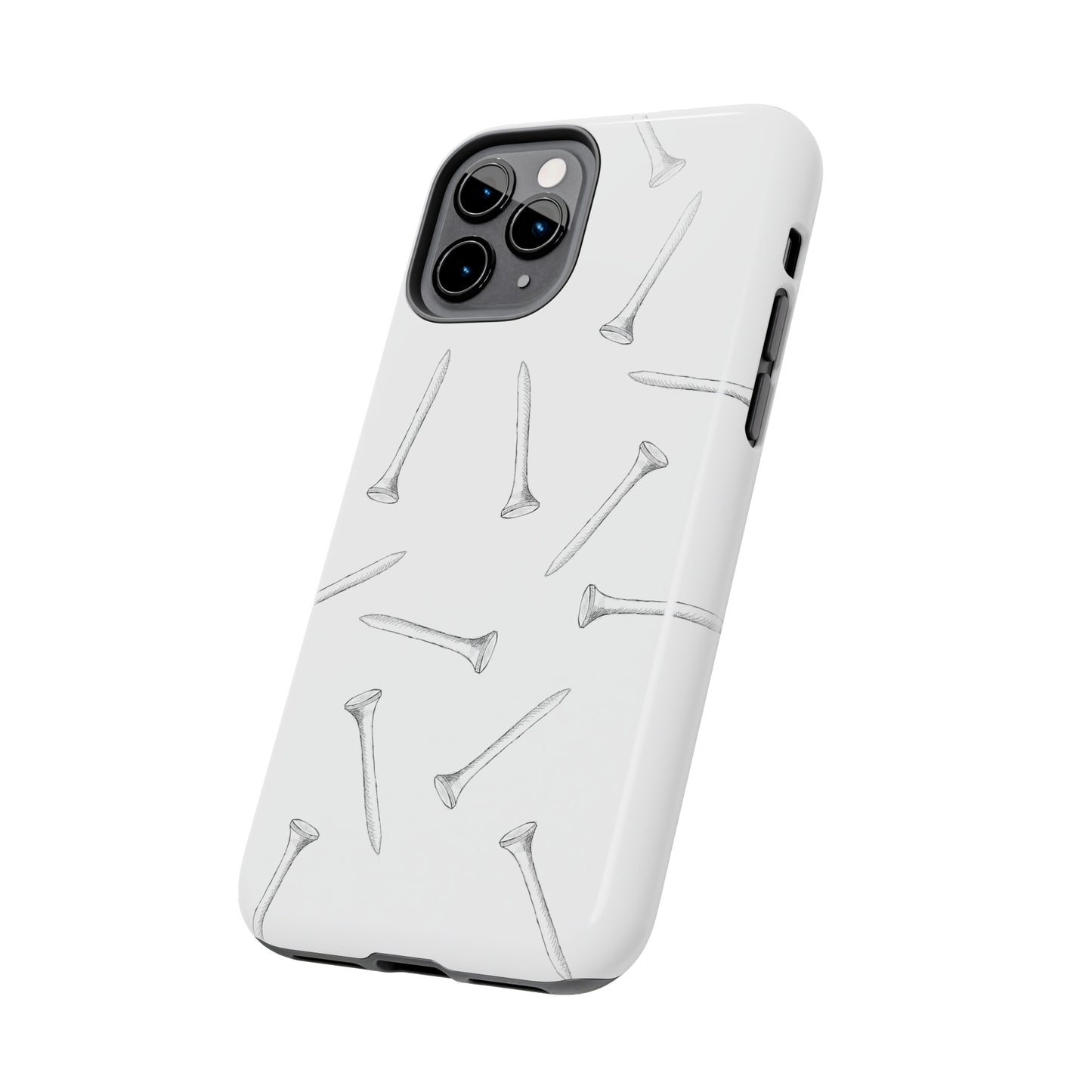 Tough Phone Cases - Golf Tee Pattern