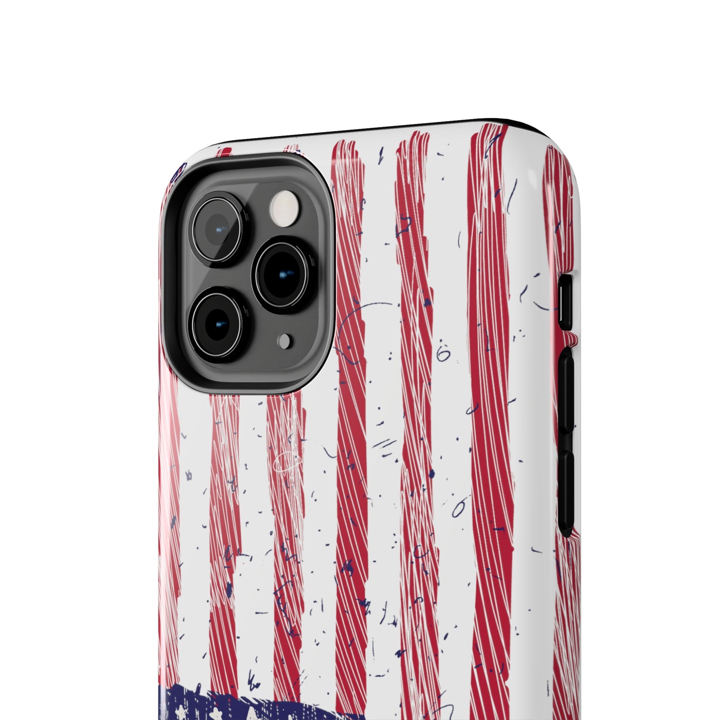 Tough Phone Cases - American Flag Illustration