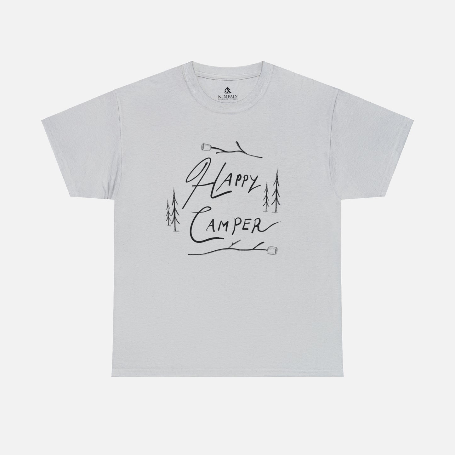 Happy Camper - Adult Cotton Tee