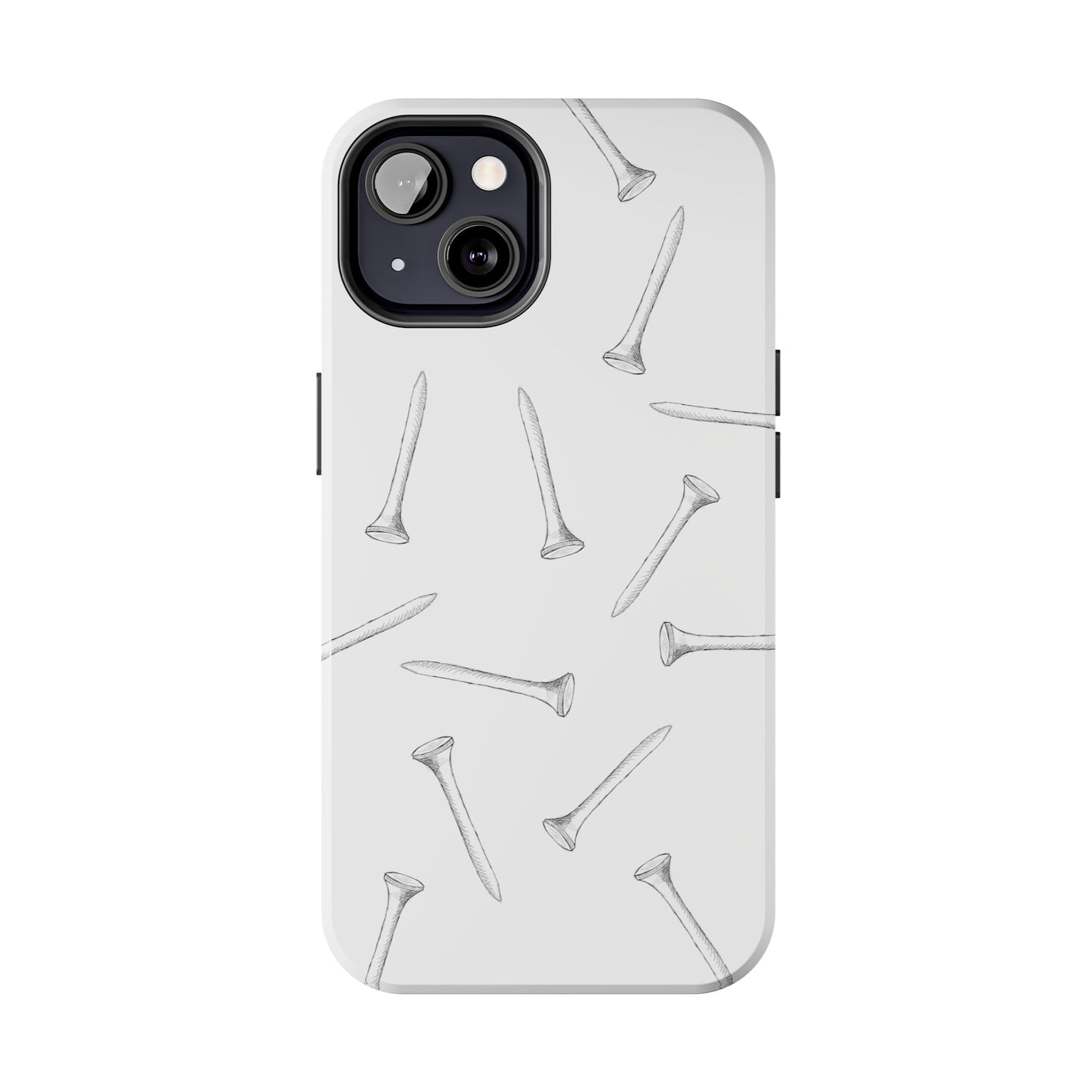 Tough Phone Cases - Golf Tee Pattern