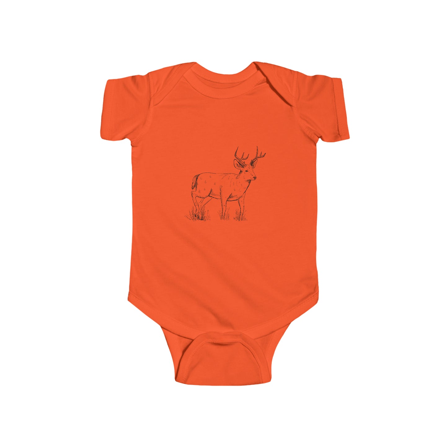 Whitetail Deer - Infant Cotton Bodysuit