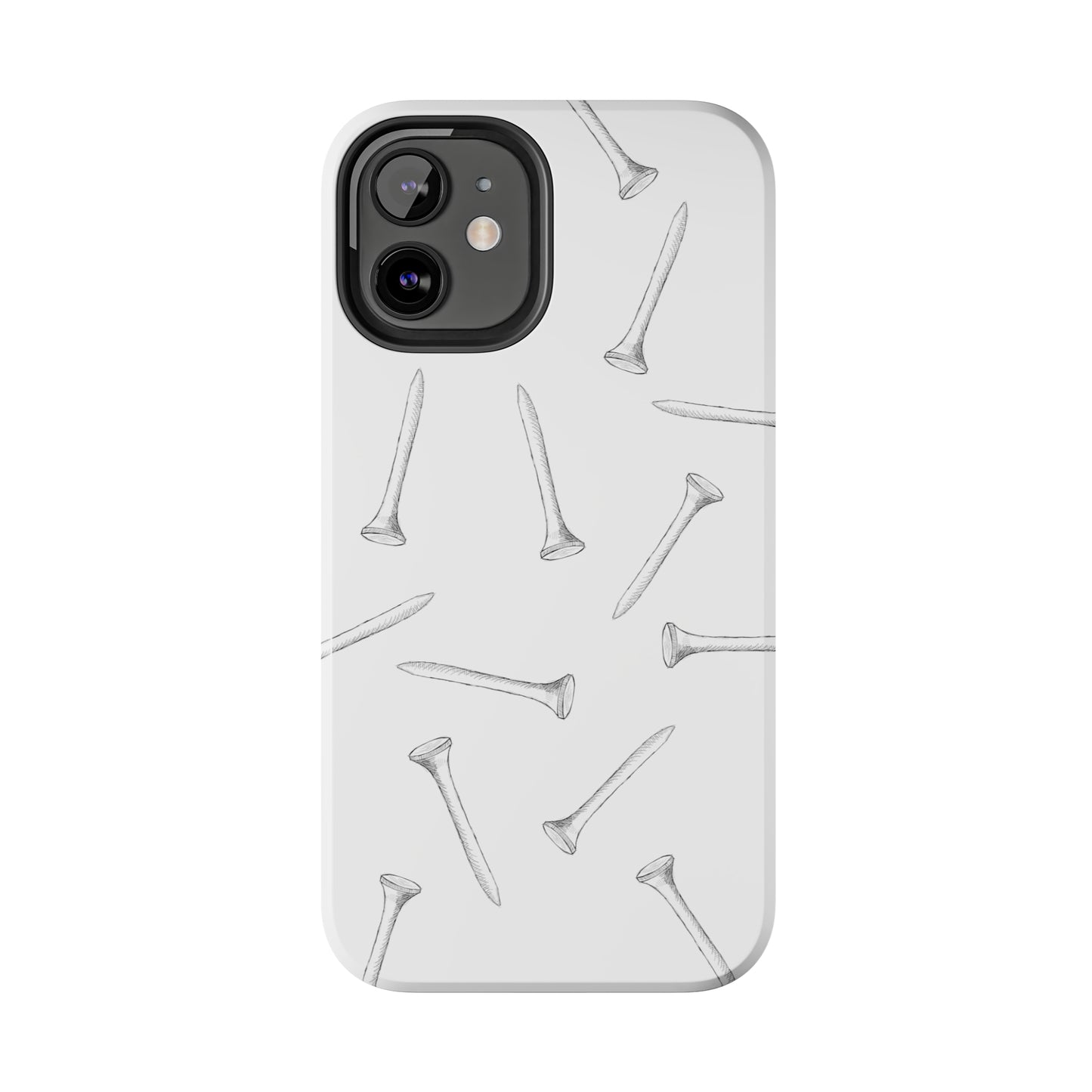 Tough Phone Cases - Golf Tee Pattern