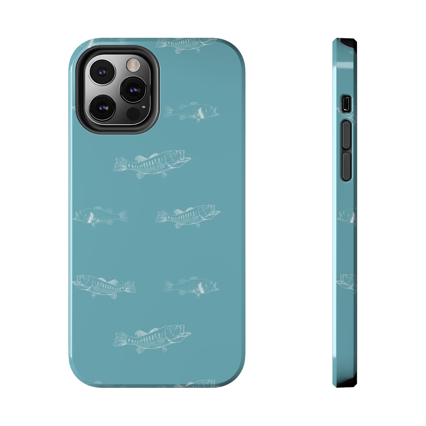 Tough Phone Cases - Largemouth Bass Pattern