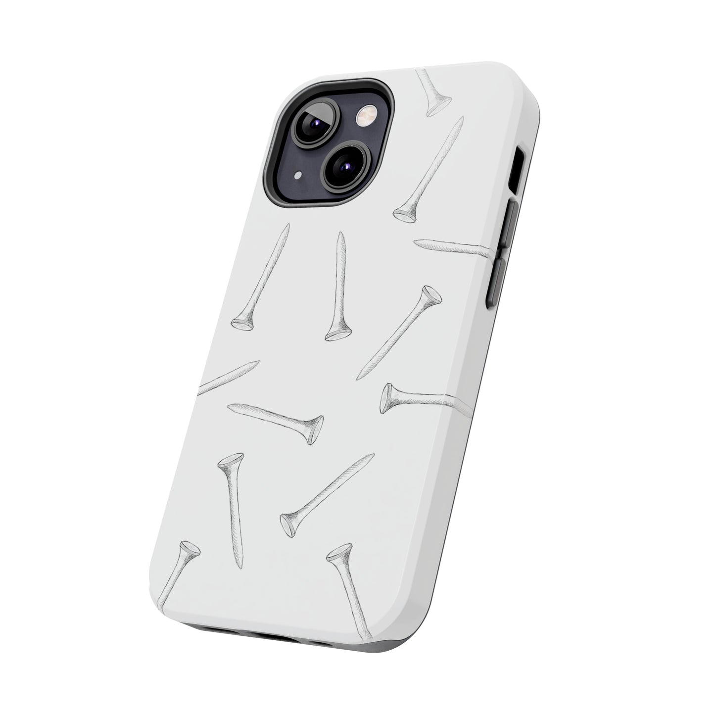 Tough Phone Cases - Golf Tee Pattern