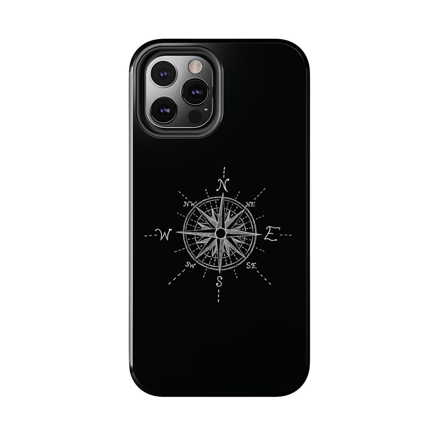 Tough Phone Cases - Compass Rose Illustration