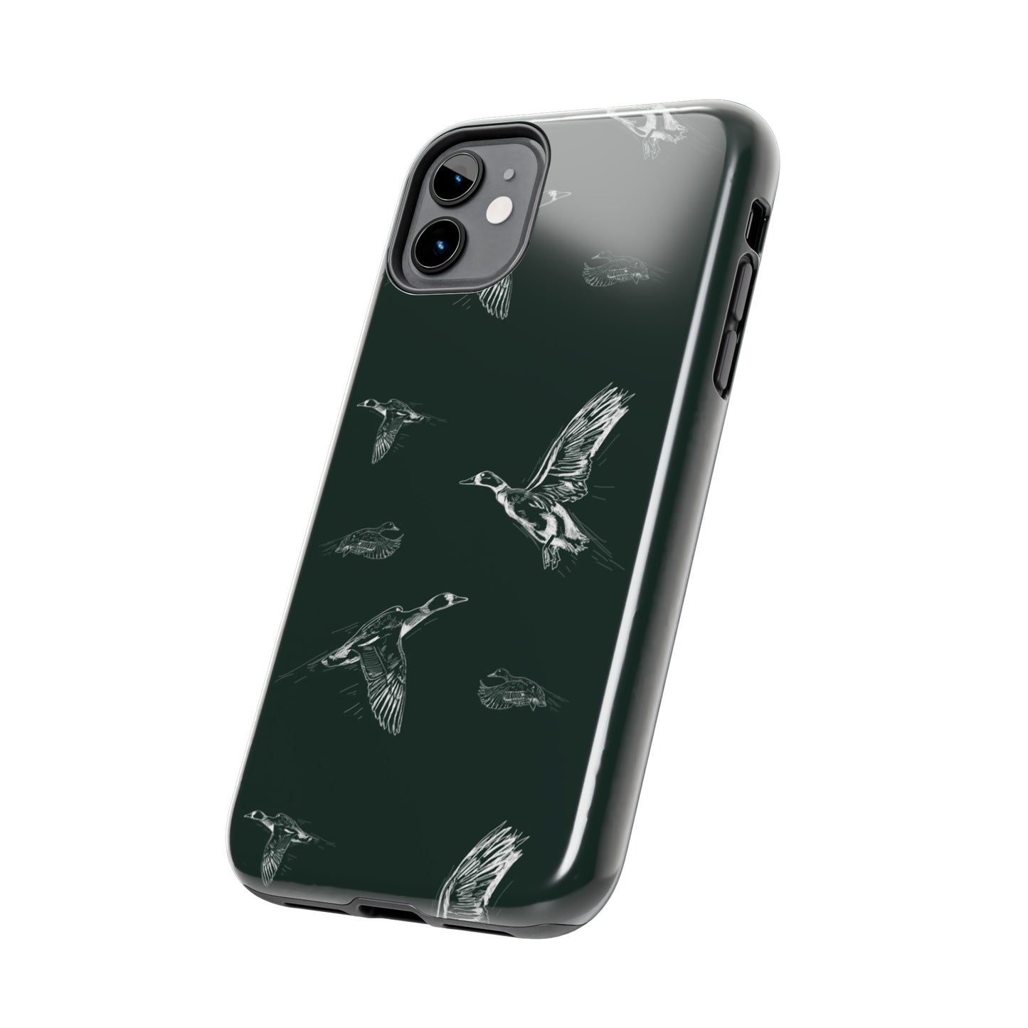 🦆Tough Phone Cases - Flying Ducks Pattern