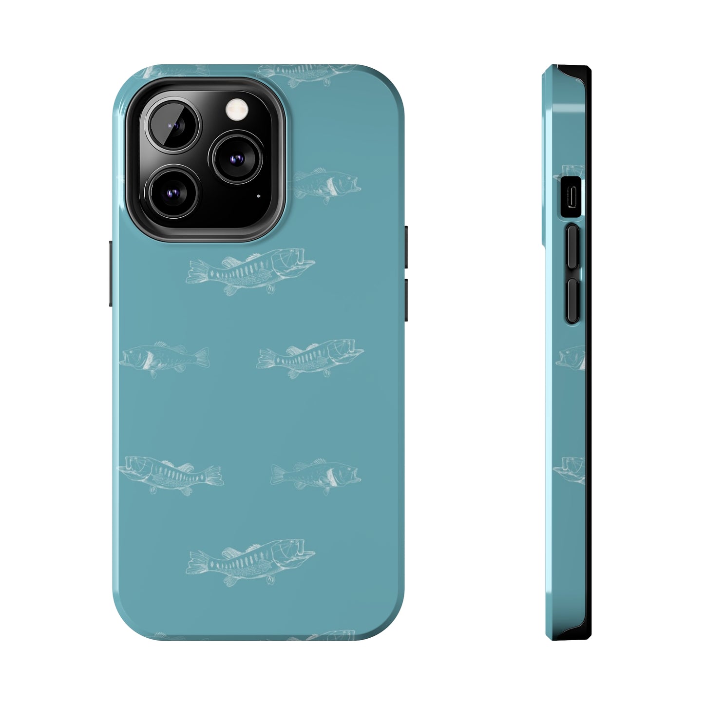 Tough Phone Cases - Largemouth Bass Pattern