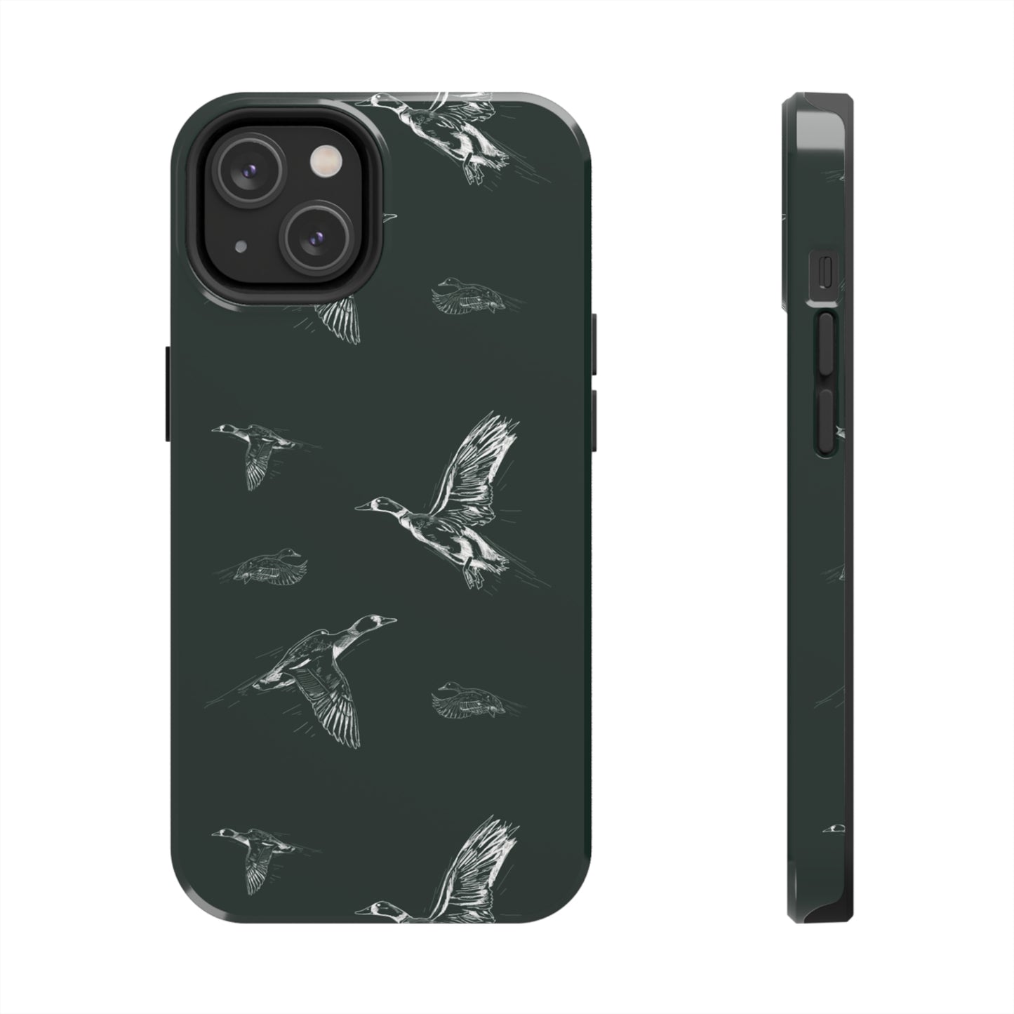 🦆Tough Phone Cases - Flying Ducks Pattern