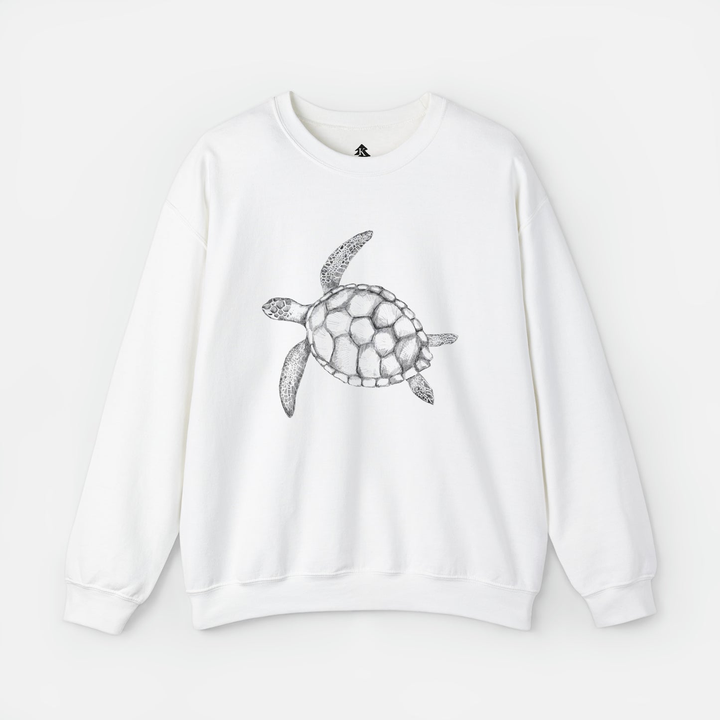 Sea Turtle Graphic - Adult Crewneck Sweatshirt