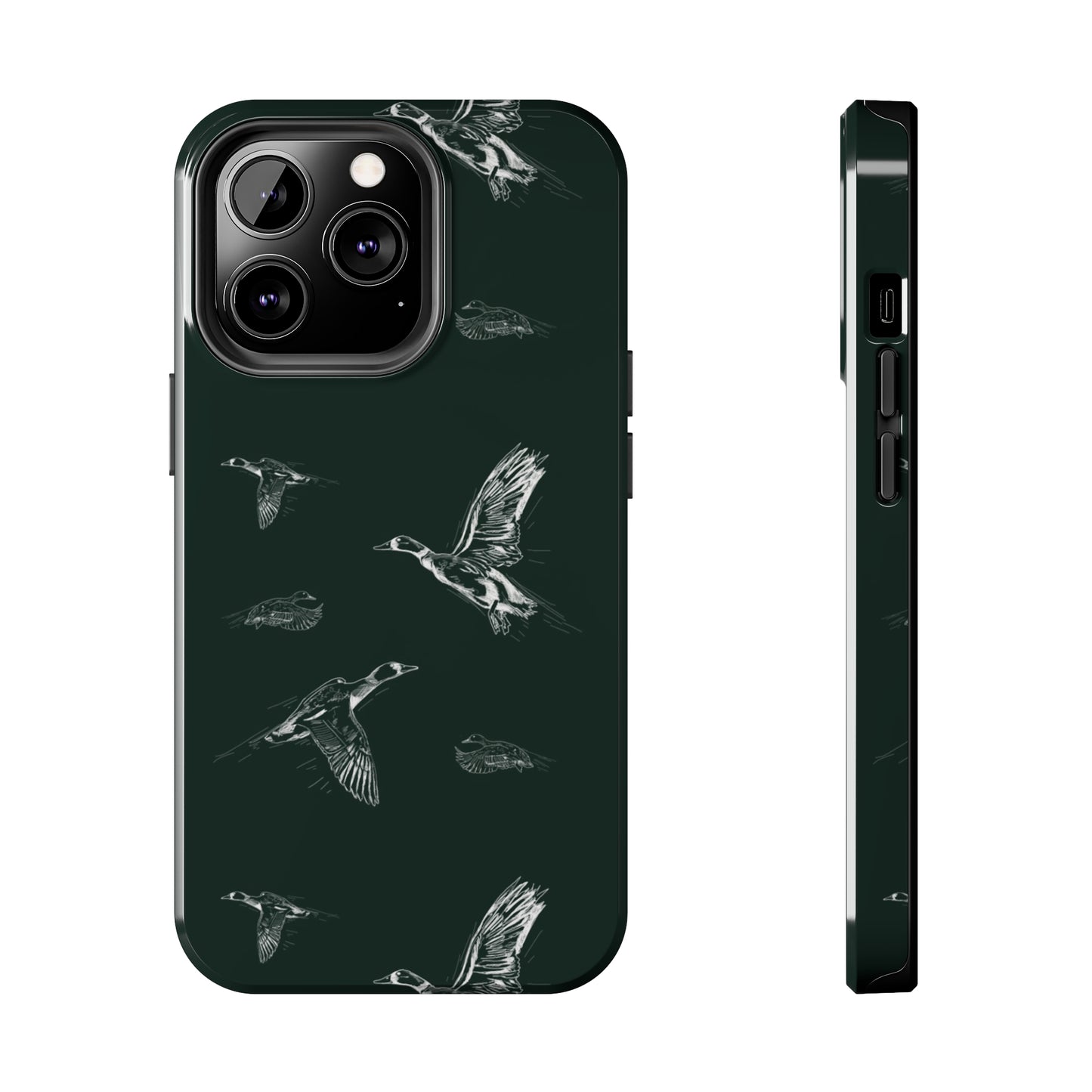 🦆Tough Phone Cases - Flying Ducks Pattern