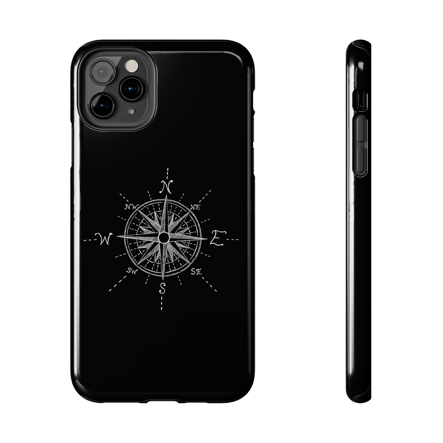 Tough Phone Cases - Compass Rose Illustration