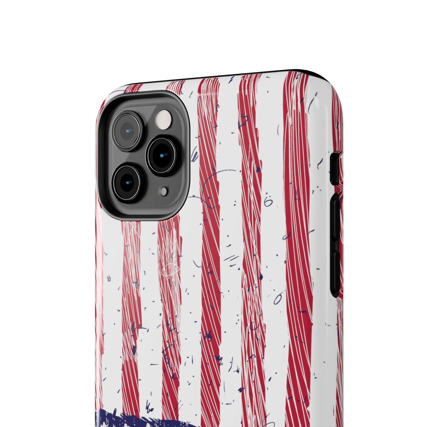 Tough Phone Cases - American Flag Illustration