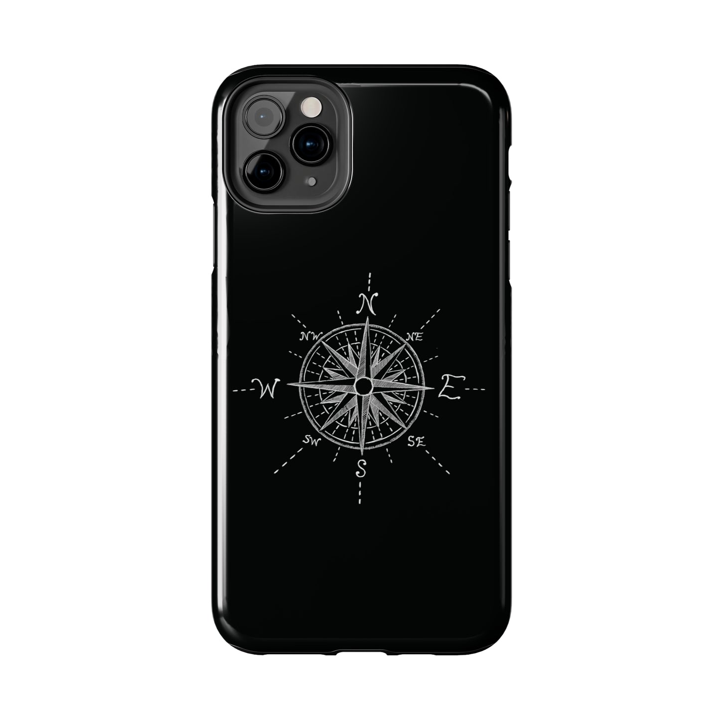 Tough Phone Cases - Compass Rose Illustration