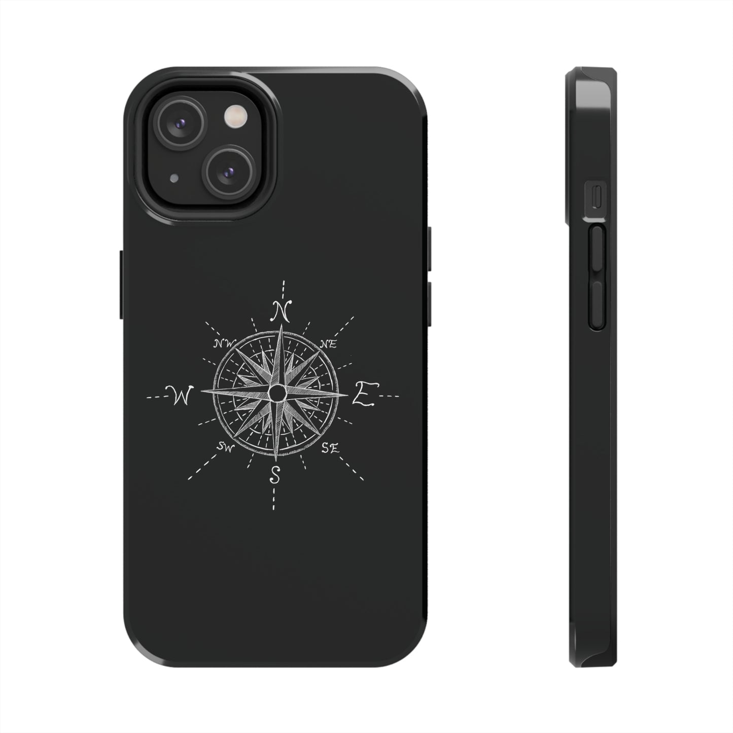 Tough Phone Cases - Compass Rose Illustration