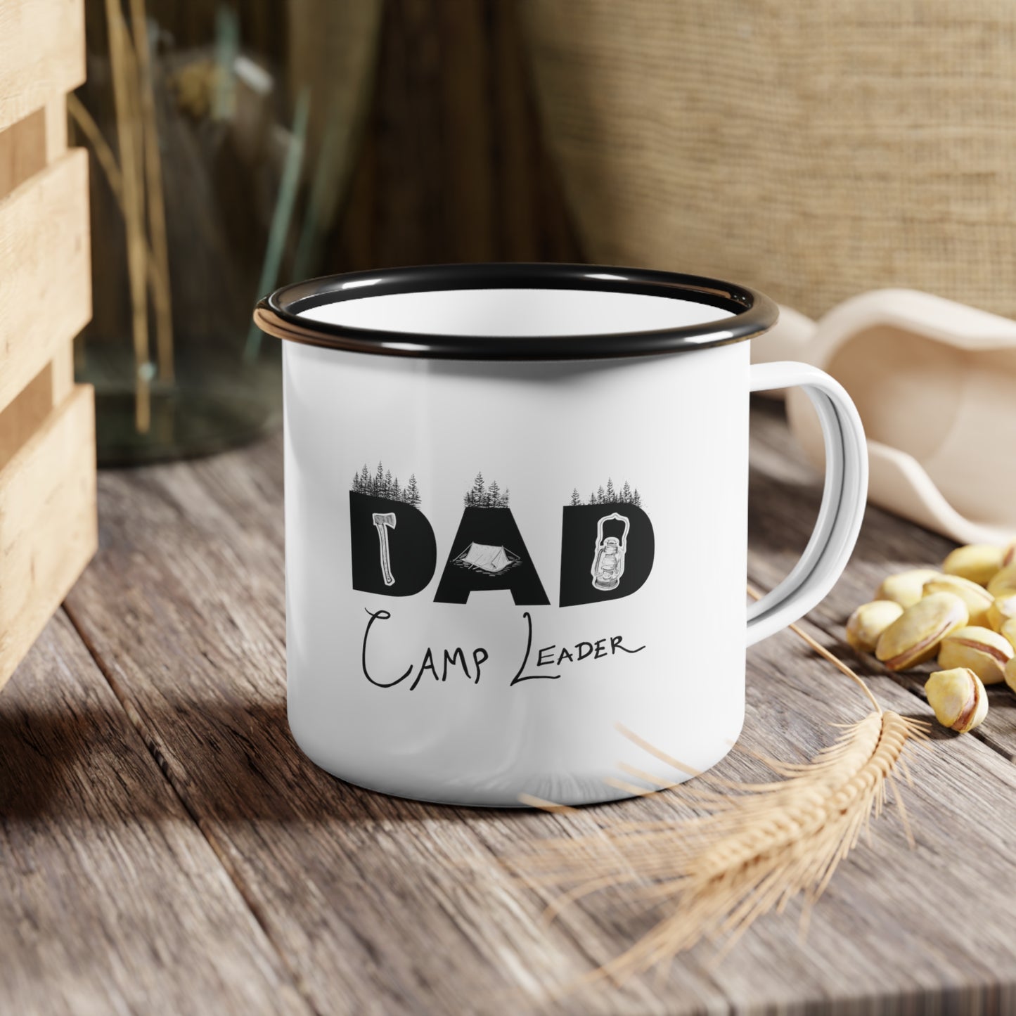 Dad Camp Leader — Enamel Camp Cup