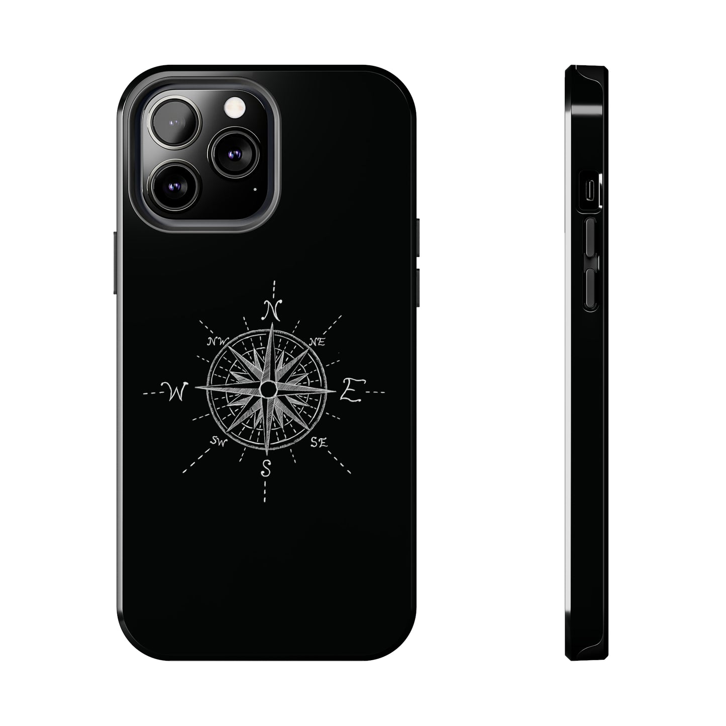 Tough Phone Cases - Compass Rose Illustration