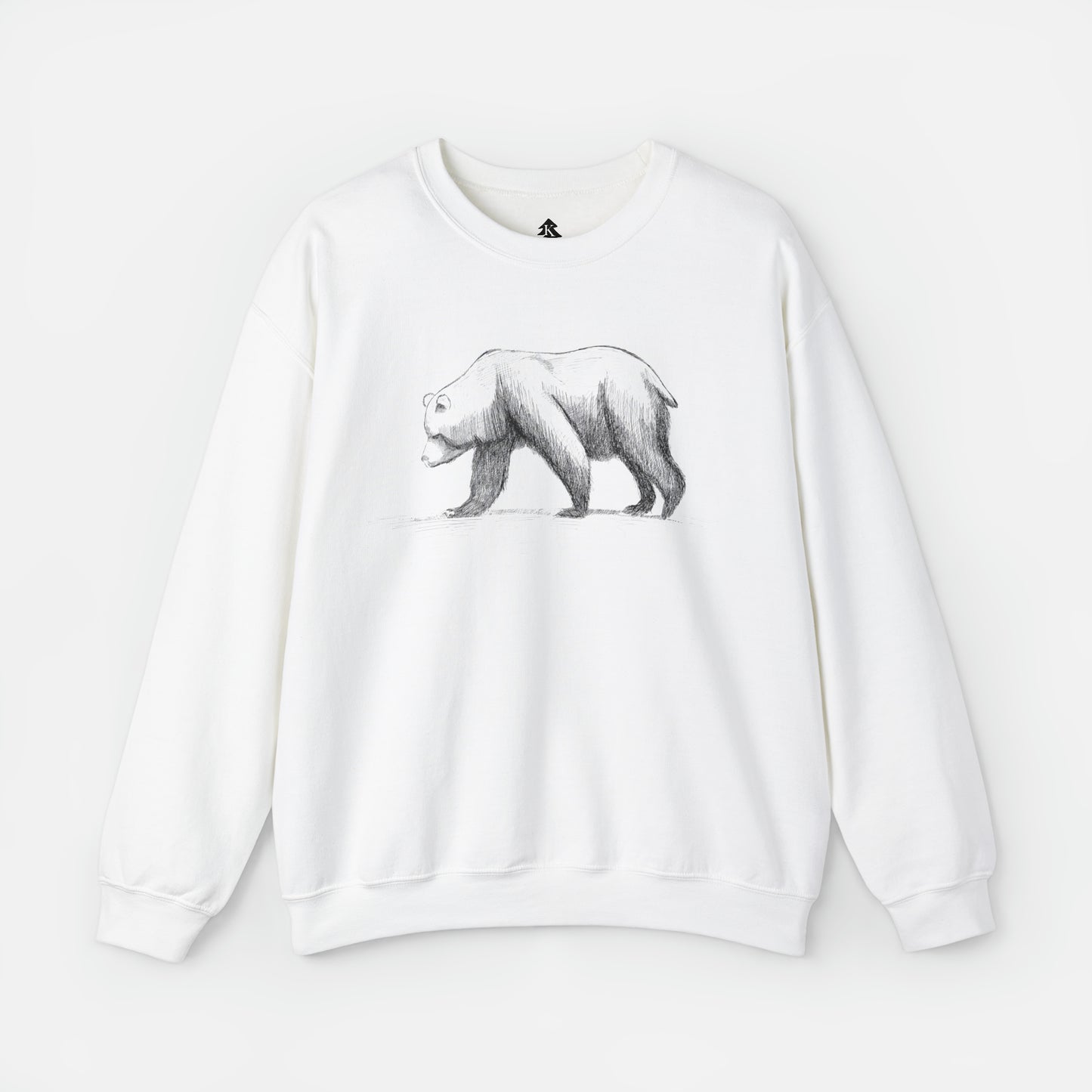 Bear Graphic - Adult Crewneck Sweatshirt