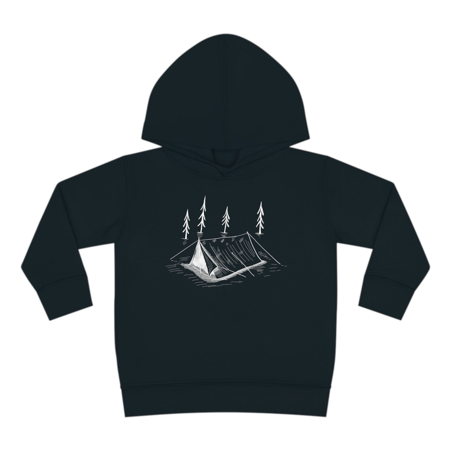 ⛺ Camping Tent Graphic - Toddler Hoodie