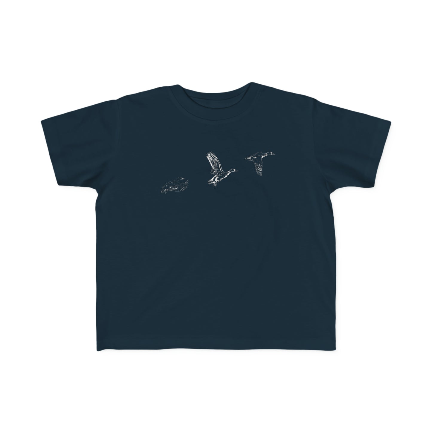 🦆 Flying Ducks Graphic - Toddler's Cotton Tee