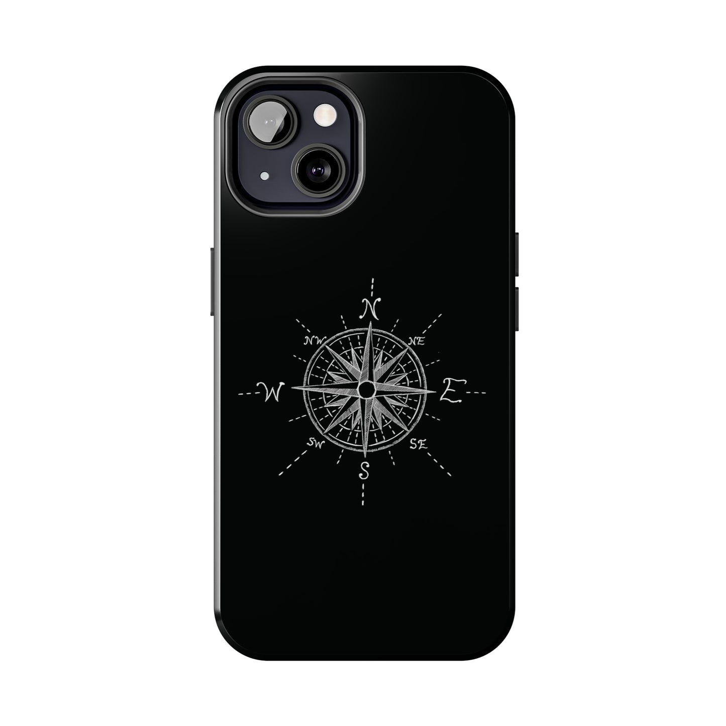 Tough Phone Cases - Compass Rose Illustration