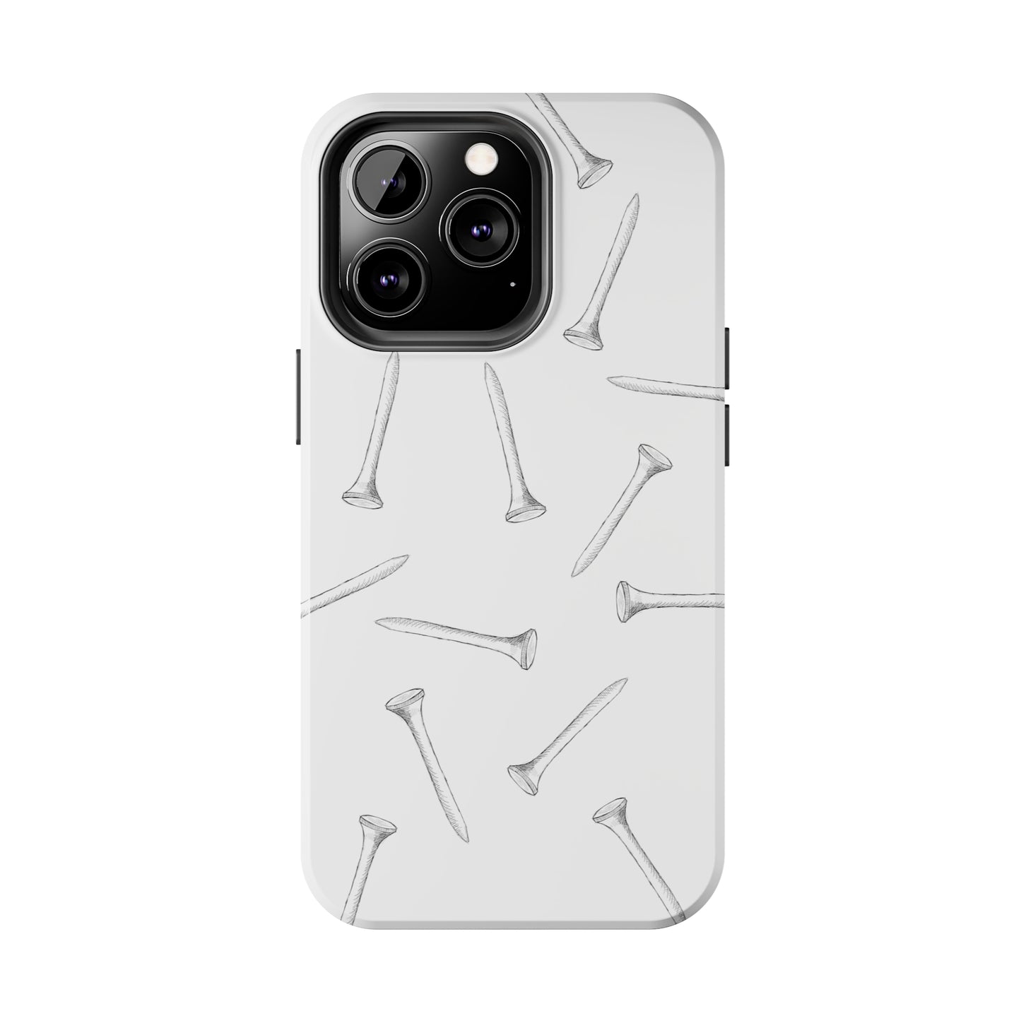 Tough Phone Cases - Golf Tee Pattern