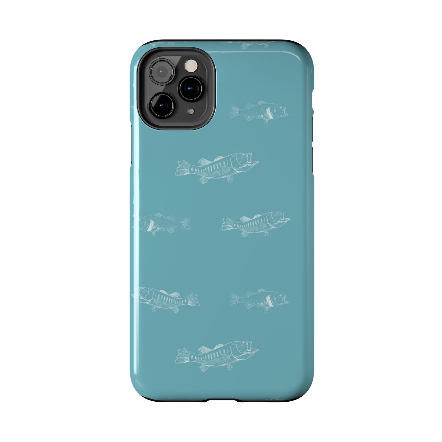 Tough Phone Cases - Largemouth Bass Pattern