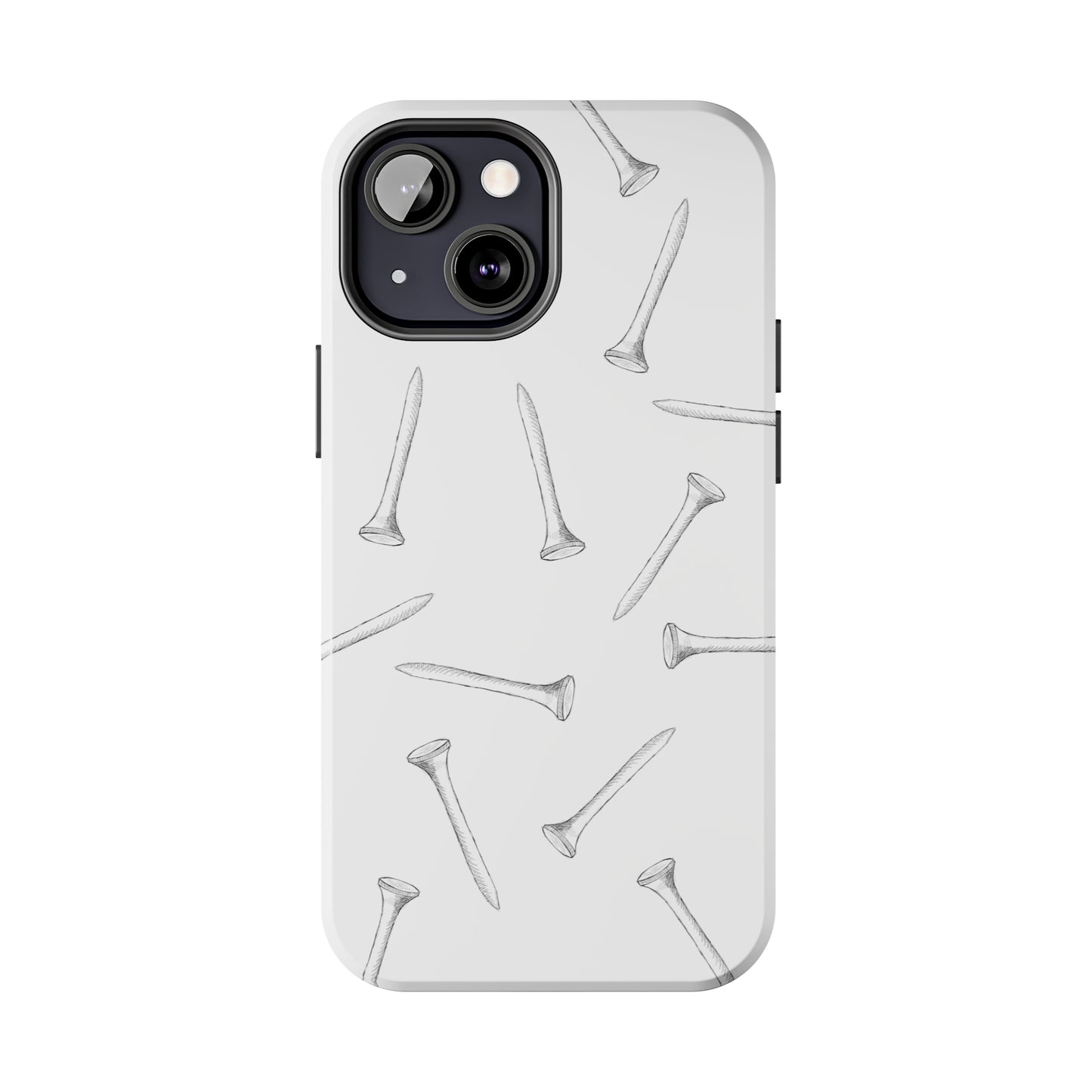 Tough Phone Cases - Golf Tee Pattern