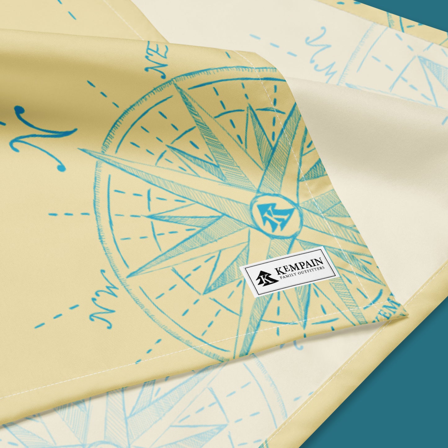 Pet Bandana - Compass Rose Illustration - Match Your Pet!