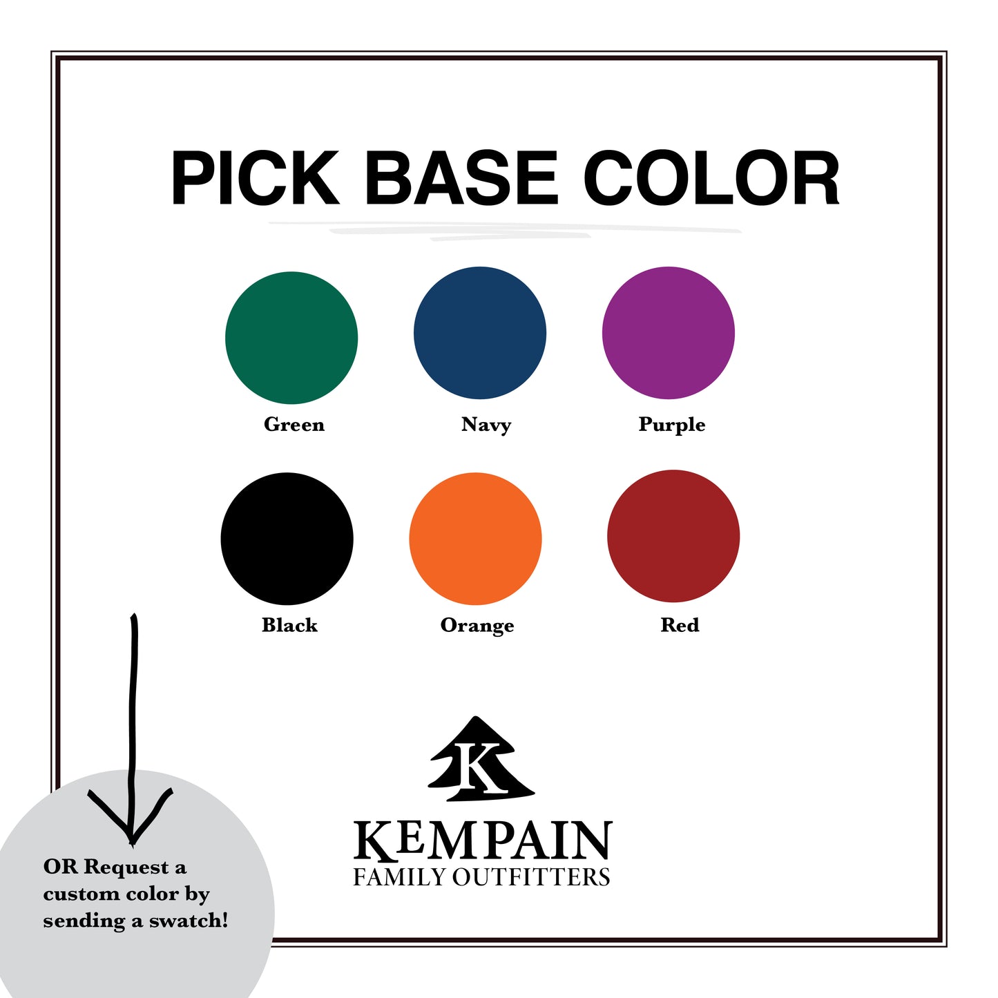 Color chart for metal can holder featuring custom golf team names and funny player roles, perfect for golf enthusiasts and 4-some gifts. Ideal for tournaments, Father’s Day, and birthdays.