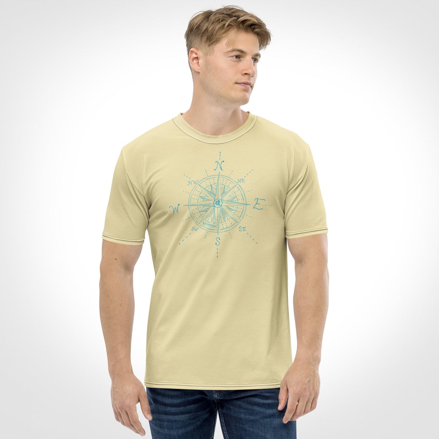 🧭 Compass Rose Graphic Mid-Weight Jersey